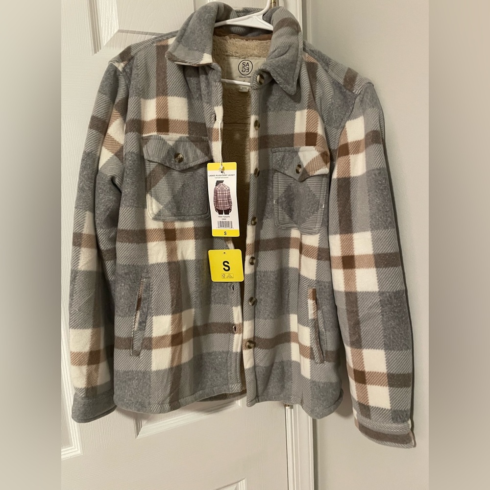 Flannel Plush Jacket